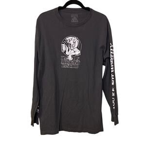Stone Brewing Company California Long Sleeve Gray 100% Cotton Shirt US XL Beer